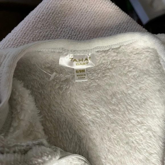 Tahari Fleece Car Sleeper 6/9 Months - Picture 2 of 4